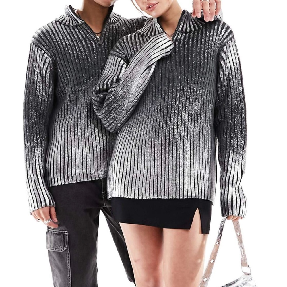 Metallic Sweater